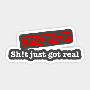 Graduate Sticker